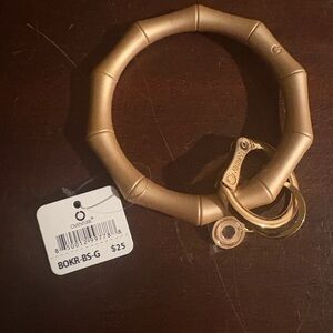 Oventure Gold Key Ring Bracelet